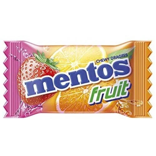 Mentos Fruit Individually Wrapped