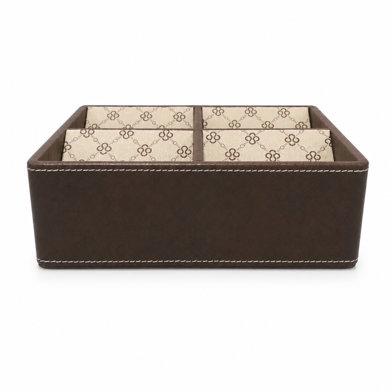 Bordeaux 4 Compartment Display Tray