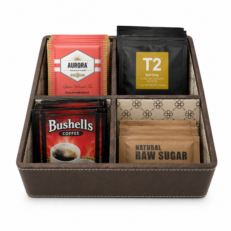 Bordeaux 4 Compartment Display Tray