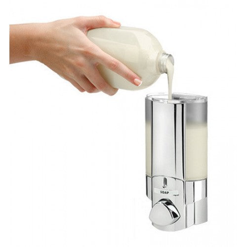AVIVA Single Chrome Liquid Soap Dispenser - Image 4
