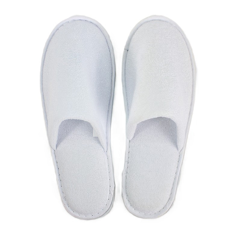 Comfort Closed-toe Terry Cotton Slippers x 100 - Image 7