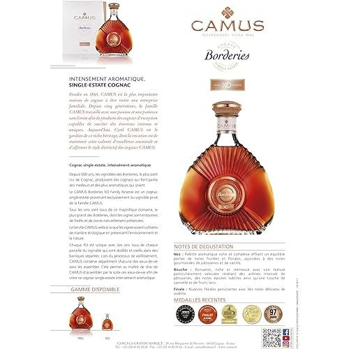 Camus Borderies Set VSOP/XO Cognac 2 x 50mL - Image 3