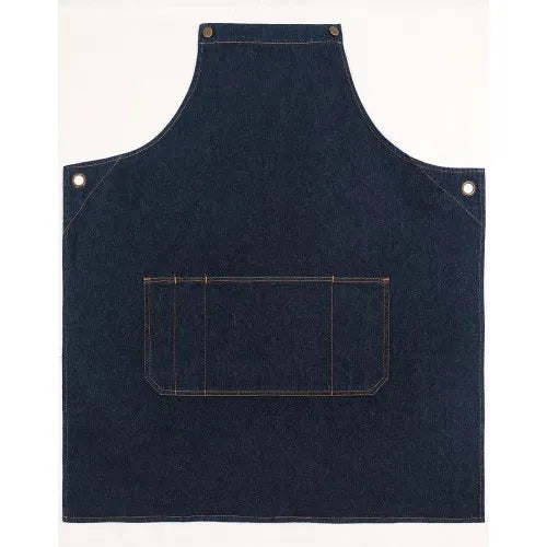 Denim Bib Apron Indigo Blue