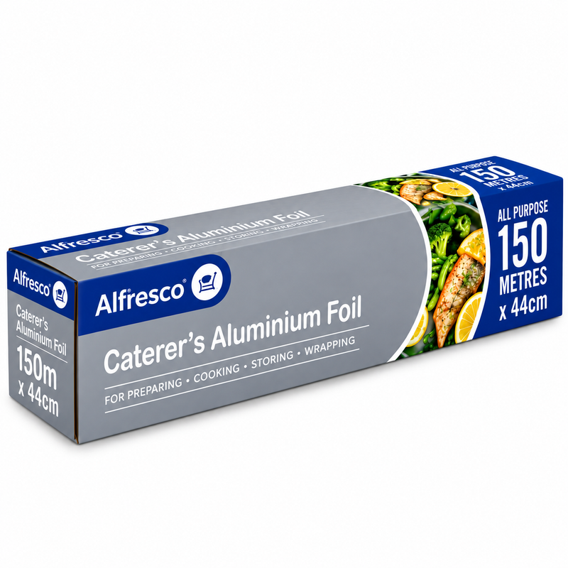 Alfresco Caterer's Aluminium Foil All Purpose 150m X 44cm