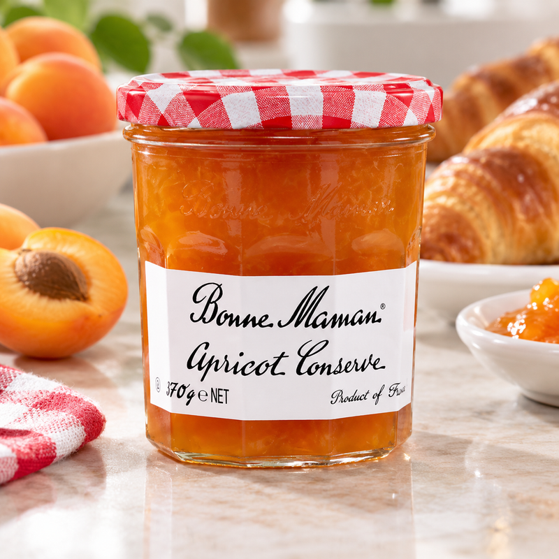 Bonne Maman Apricot Jam Jar 30g x 60