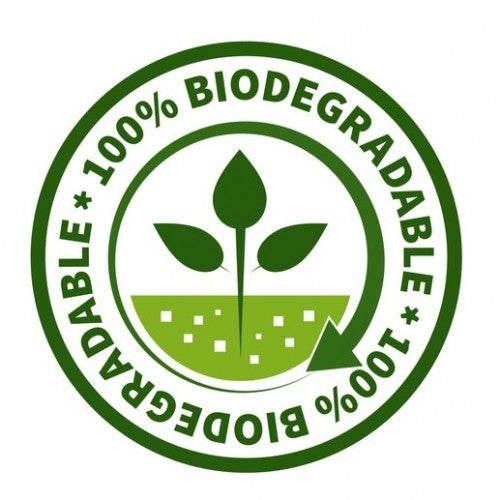 Biodegrable slipper logo