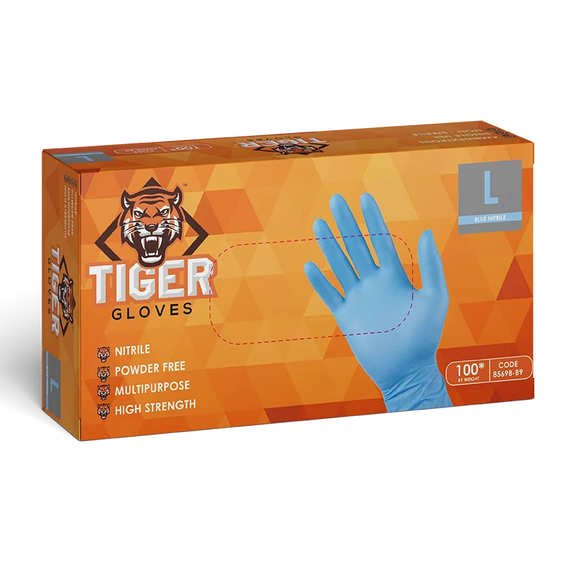 Nitrile Powder Free Glove (L)