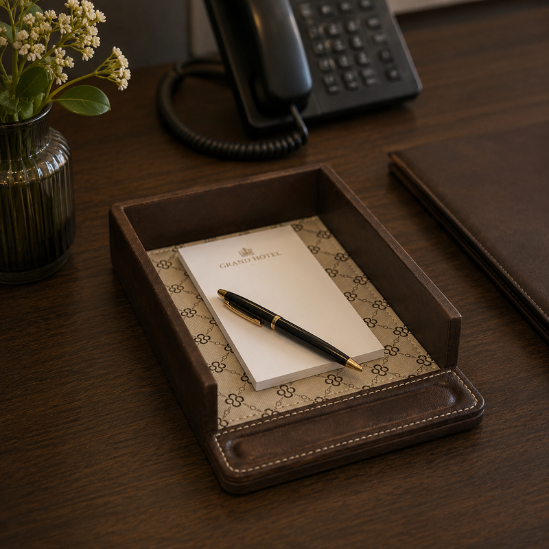 Bordeaux Hotel Notepad Holder