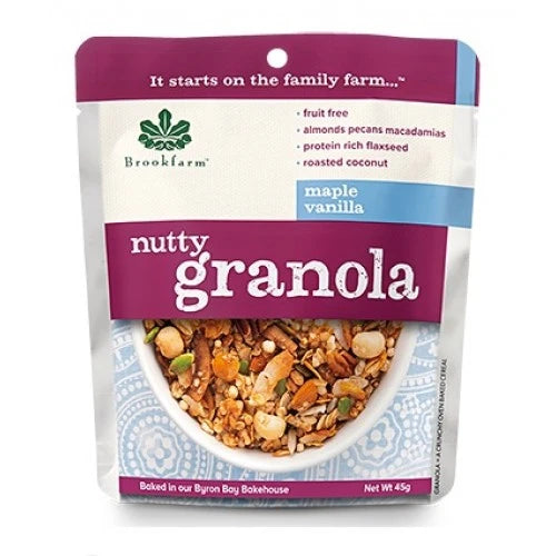 Nutty Granola with Maple & Vanilla 20pkts x 45gm
