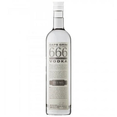 666 CAPE GRIM VODKA 50ml x 20