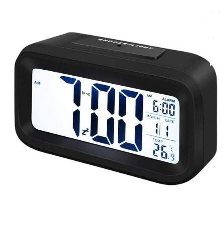 LCD Digital Alarm Clock