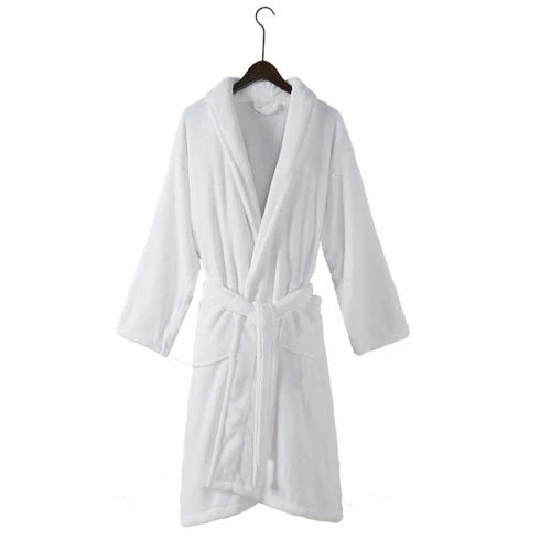 Coral Fleece Robe + FREE Black Eye Mask
