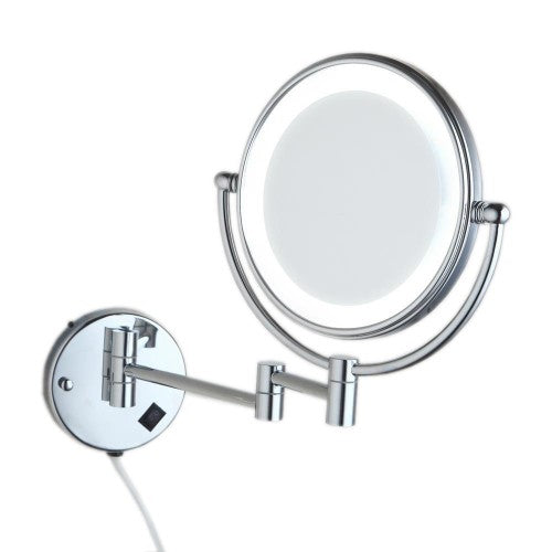 Electric Magnifying Mirror Wall-Mount Chrome - Image 4