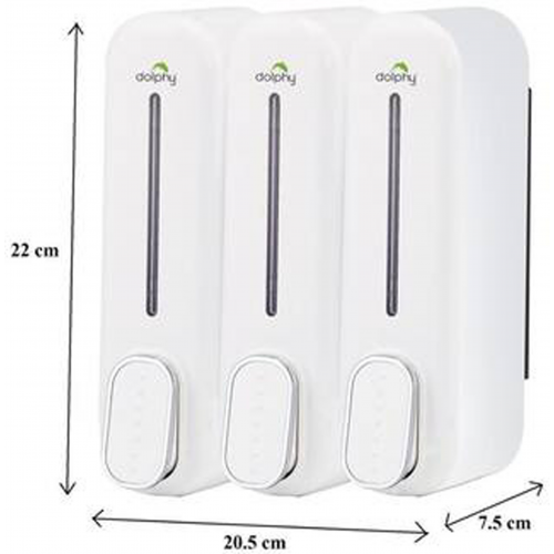 Triple White Shower Dispenser - Image 2