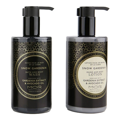 MOR Snow Gardenia Body Wash 310ml - Image 2