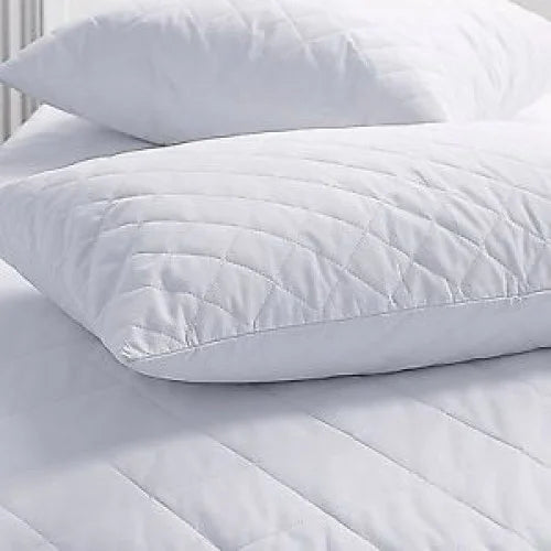 Cotton Quilted King Pillow Protector