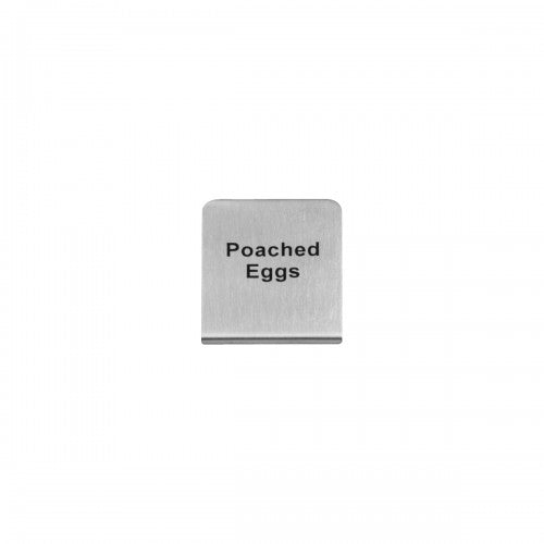 POACHED EGGS – BUFFET SIGN