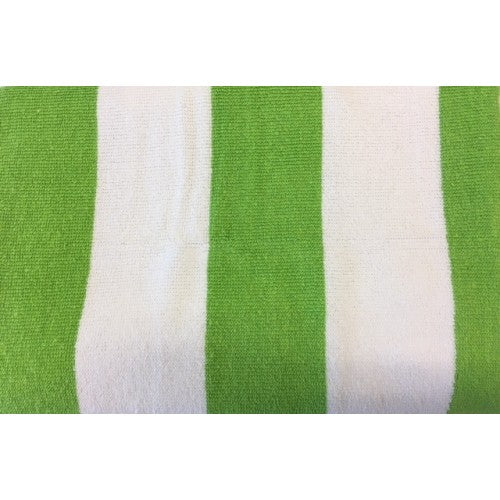 Beach Hut Pool Towel - Lime - Image 2