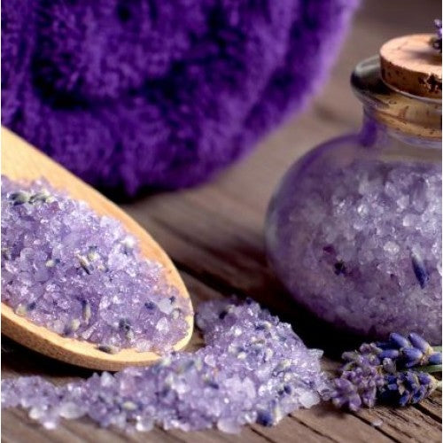 Eucalyptus & Lavender Bath Salts 1Kg + FREE Natural Body Srubber - Image 3