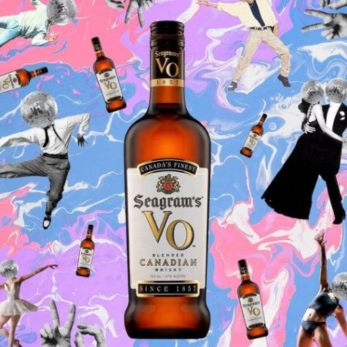 Seagrams VO Canadian Whisky 50ml x 12 - Image 3