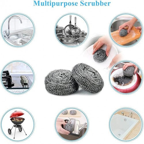 Stainless Steel Scourer - Pack of 3 - Image 2