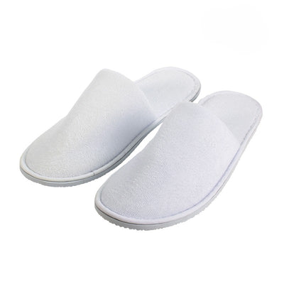 Comfort Closed-toe Terry Cotton Slippers x 100