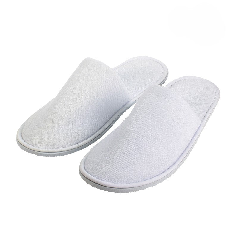 Comfort Closed-toe Terry Cotton Slippers x 100