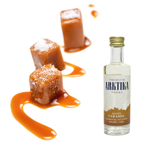 Arktika Salted Caramel Vodka 50ml x 12 - Image 2