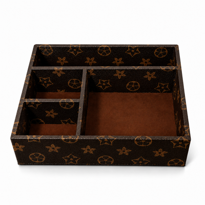 Zahara Gold 4 Compartment display tray
