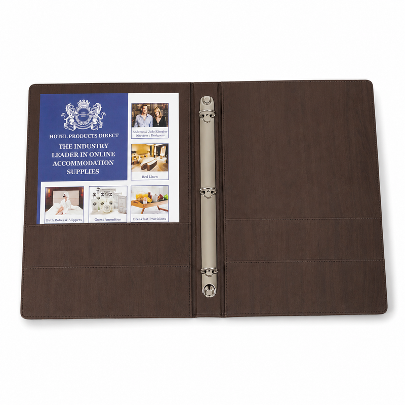Leatherware notebook folder for A4 size