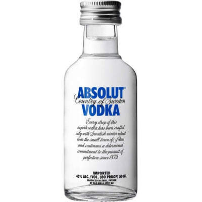 Absolut Vodka 50ml x 12
