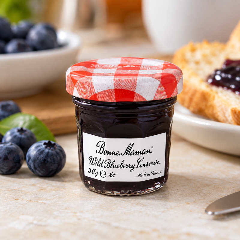 Bonne Maman Blueberry Jam Jar 30g x 60