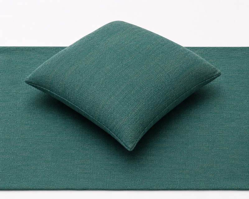 hotel cushion and bed runners
