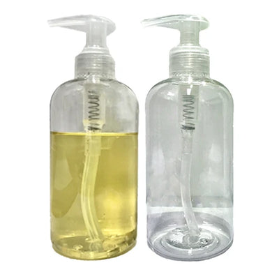 Clear Pump Bottle 250ml