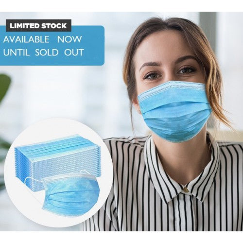 Disposable face masks x 50 - Image 2