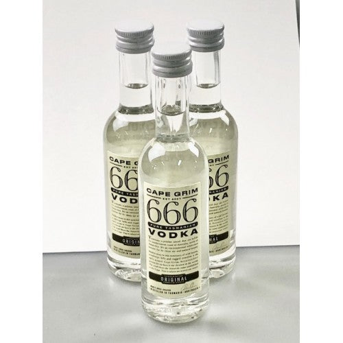 666 CAPE GRIM VODKA 50ml x 20 - Image 3