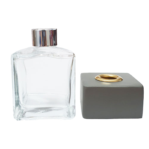 Square Concrete Diffuser Bottle 200ml - Image 2