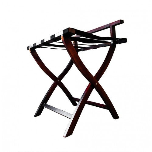 Wooden Luggage Rack - Mahogany - Image 2