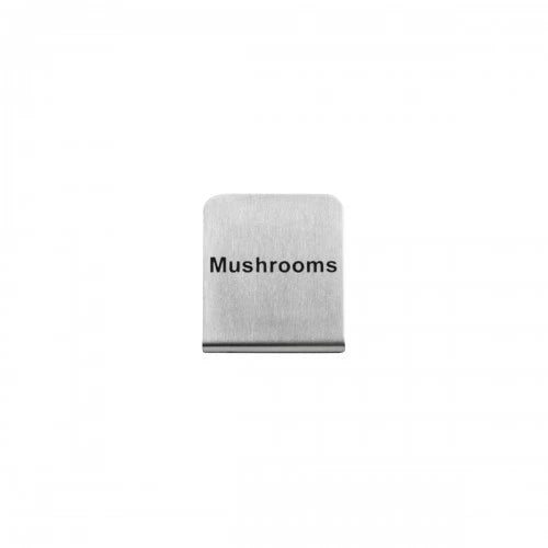 MUSHROOMS – BUFFET SIGN