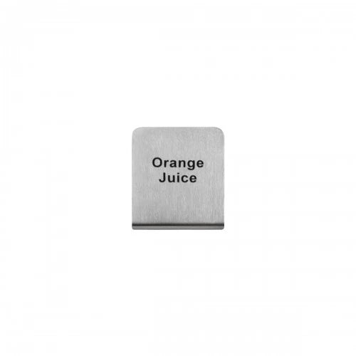 ORANGE JUICE - BUFFET SIGN