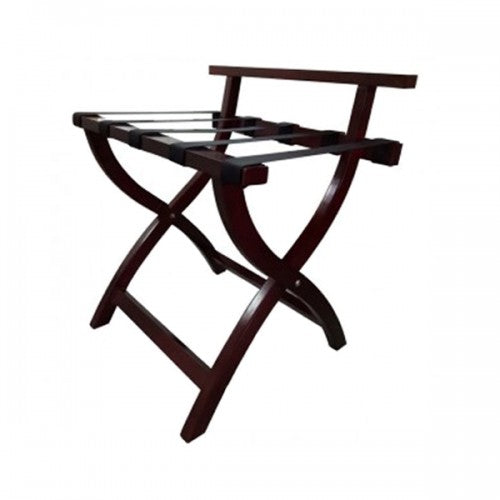 Wooden Luggage Rack - Mahogany - Image 4