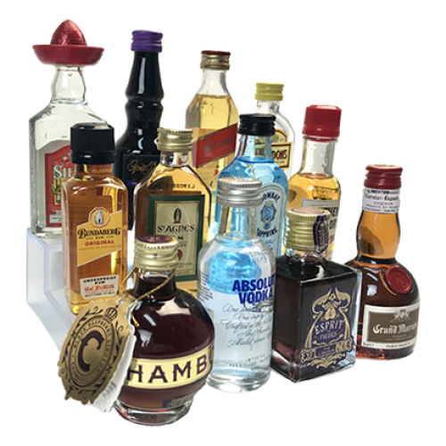 Miniature Spirits & Liquor 50ml Bottles