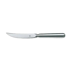 Chrome steak knife with handle