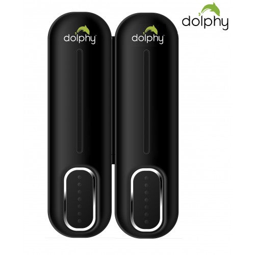Twin Black Shower Dispenser - Image 3