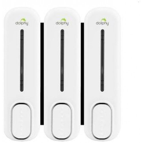 Triple White Shower Dispenser - Image 3
