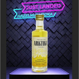 Arktika Natural Hazelnut Vodka 50ml x 12 - Image 3
