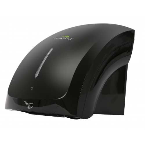 Black Two Waves Hand Dryer - Image 3