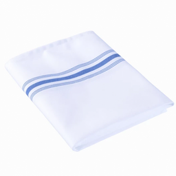 Bistro Napkin White with Royal Blue Stripes - Image 3
