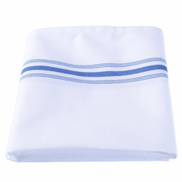 Bistro Napkin White with Royal Blue Stripes - Image 2