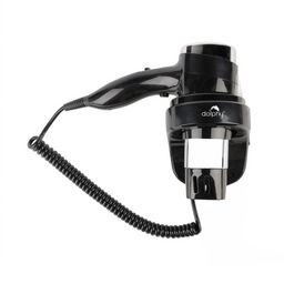 Wall-Mount Hair Dryer 1600 - Black